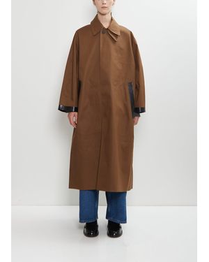 Studio Nicholson X Mackintosh Ettrick Long Mac - Brown