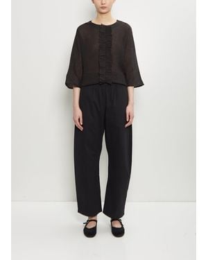 Apuntob Soft Cotton Pull On Pant - Black