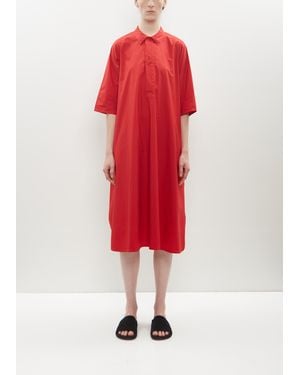 Labo.art Cotton Olio Dress - Red