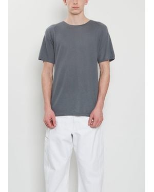 Frenckenberger Raglan Cashmere T-shirt Mono - Blue