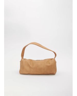 Guidi Handle Bag, Small - White