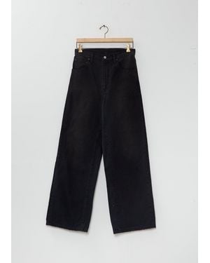Ssstein Oxford Vintage Wide Trousers - White