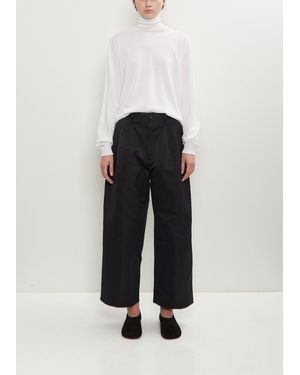 Sofie D'Hoore Polke Poly Satin Loose Pants - White