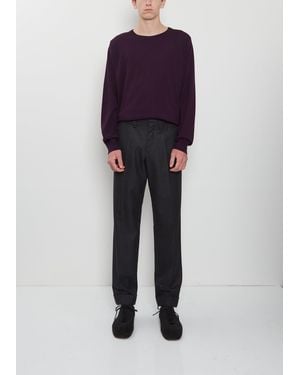 Dries Van Noten Philip Wool Pants - Blue
