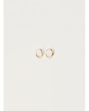 Noguchi Bijoux Bijoux Matiere Full Hoops - Natural