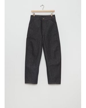 Lemaire Raw Denim Twisted Workwear Trousers - Multicolour