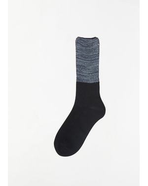 Antipast Two Tone Socks - Blue
