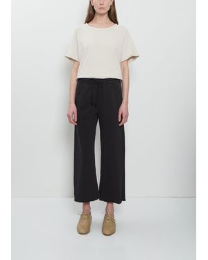 Lauren Manoogian Fleece Pima Cotton Pants - White