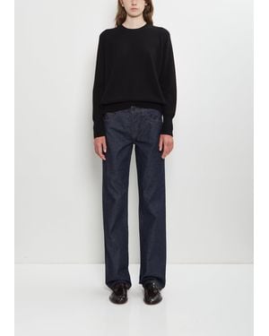 The Row Carlyl Cotton Jean - Black