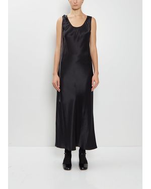 Simone Rocha Bow Detail Silk Camisole Dress - Black