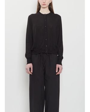The Row Battersea Cashmere Cardigan - Black