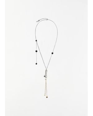 Lemaire Thistle Necklace - White