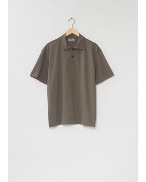 Margaret Howell Short Sleeve Cotton Polo - Multicolour