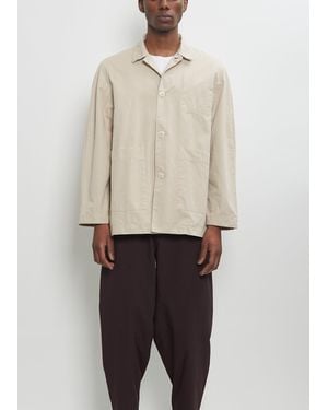 Toogood Men The Work Twill Mechanic Jacket - Natural
