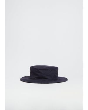 Scha Waxed Cotton Short Walk Time Wxc-cb Hat - Blue