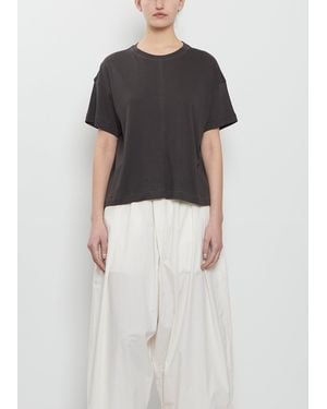 Toogood The Fence Cotton Wool T-shirt - Black