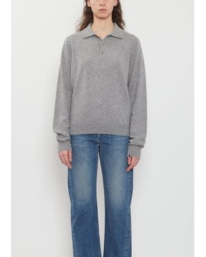 Extreme Cashmere N°223 Be For Stretch Cashmere Sweater - Gray