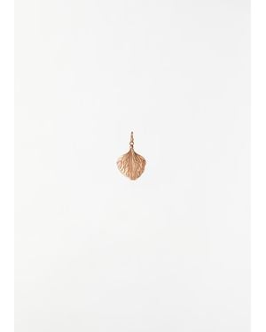 MIRIAM STELLA Hydrangea Petal Pendant - White