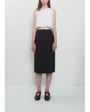 Cecilie Bahnsen Bria Taffeta Skirt - Black