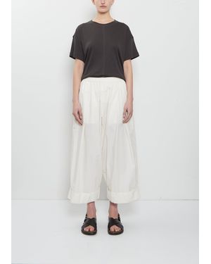 Toogood The Baker Cotton Trouser - White