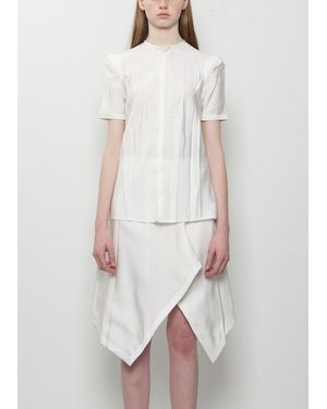 Lemaire Creased Fitted Shirt - White