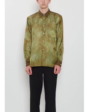 Comme des Garçons Cotton Taffeta Shirt - Green