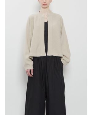 Sofie D'Hoore Meltem Superfine Wool Cardigan - Natural