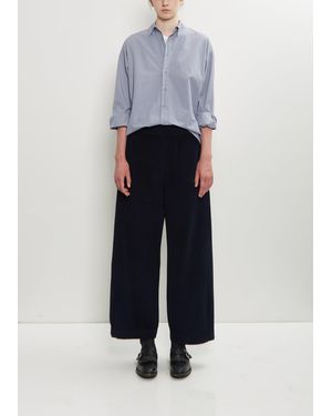 Labo.art Certo Cotton Velvet Pant - White