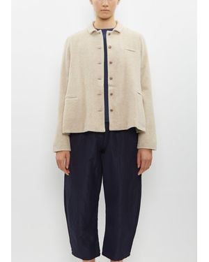 Apuntob Wool And Cashmere Jacket - Natural