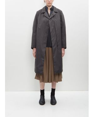 Veilance Entasis Insulated Mac Coat - Grey