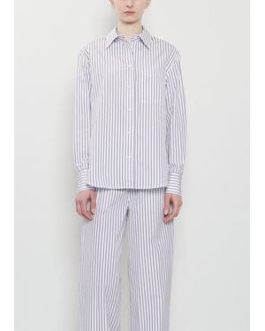 Loulou de Saison Maud Cotton Shirt - White