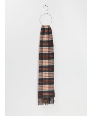 Begg x Co Cashayr Sutherland Cashmere Scarf - White
