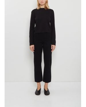 Extreme Cashmere N°461 Wander Stretch Cashmere Trouser - Black