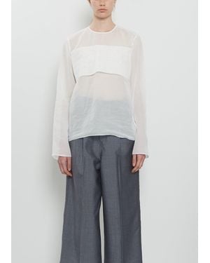 Sofie D'Hoore Beebee Organdy Shirt - Blue