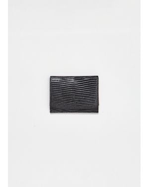 The Row Flap Wallet - Black