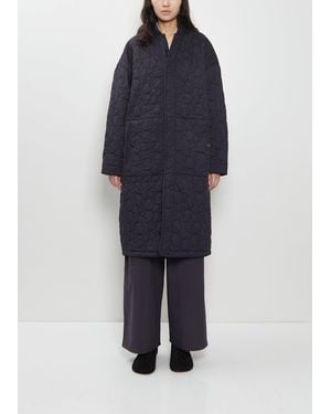 Konrad Petra Reversible Cotton Coat - Blue