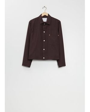 Sacai Men Suiting Wool Blend Jacket - Brown