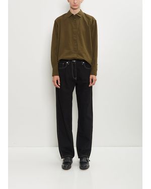 Casey Casey Paulo Cotton Denim Pant - Black