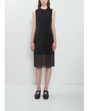 Cecilie Bahnsen Devin Embroidered Dress - Black