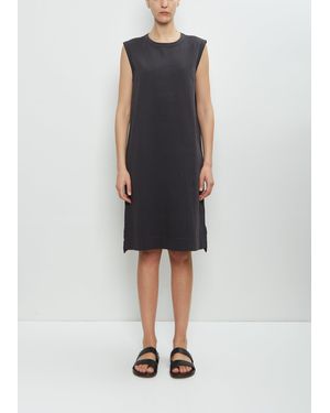 MHL by Margaret Howell Cotton Pull On Shirt Dress in Black