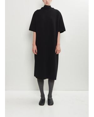 Carven Cashmere Scarf Dress - Black