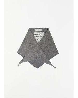 Extreme Cashmere N°35 Bandana Stretch Cashmere Scarf - White