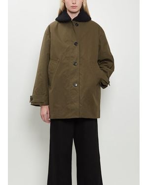 MHL by Margaret Howell Stormer Cotton Coat - Brown