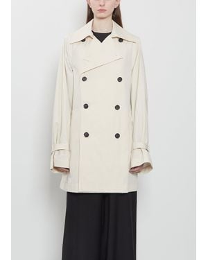 TOTEME Washed Cotton Trench Coat - Natural