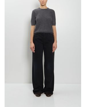The Row Eglitta Cotton Jean - Black