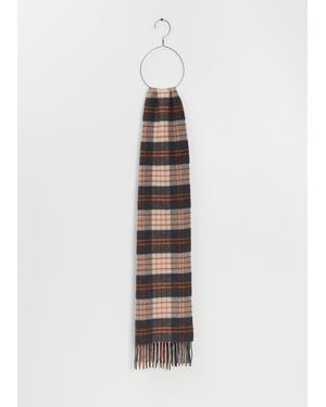 Begg x Co Cashayr Sutherland Cashmere Scarf - White