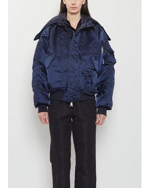 Cecilie Bahnsen X Alpha Industries N-2b Jacket - Blue