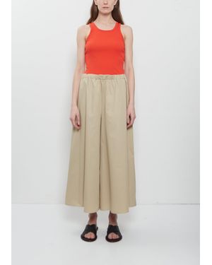 Meta Campania Collective Jana Drawstring Exaggerated Skirt Trousers - Natural