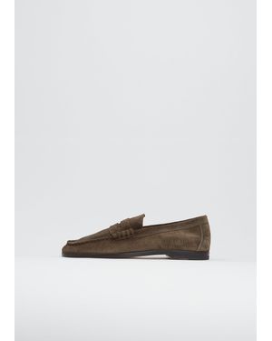 Common Projects Soft Suede Loafer - White