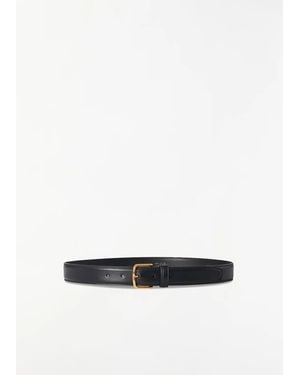 The Row Classic Belt - White
